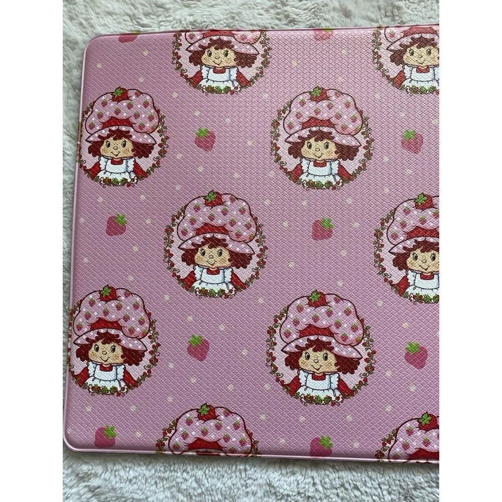 Strawberry Shortcake Anti Fatigue‎ Kitchen Mat 18”x 30” Decorative PVC Pink NEW